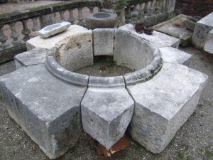 Fontana in pietra