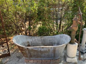 Vasca da bagno antica